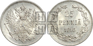 25 пенни 1916 года S