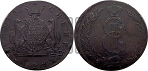 10 копеек 1776 года КМ (для Сибири)