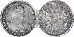 Полуполтинник 1739 года