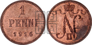 1 пенни 1916 года
