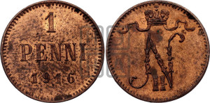 1 пенни 1916 года