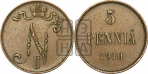 5 пенни 1910 года