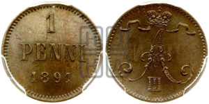 1 пенни 1891 года
