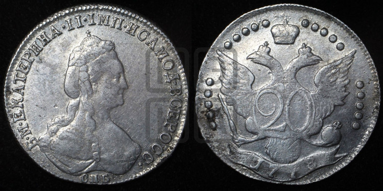 20 копеек 1778 года (новый тип)