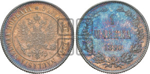 1 марка 1890 года L