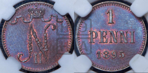 1 пенни 1895 года
