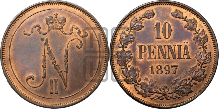 10 пенни 1897 года