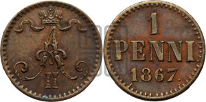 Пенни 1867 года