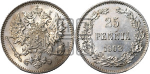25 пенни 1902 года L