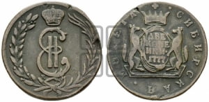 2 копейки 1777 года КМ (для Сибири)