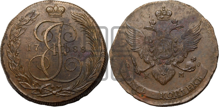 5 копеек 1788 года (КМ, Сузунский монетный двор)