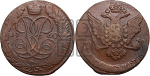 5 копеек 1760 года (без букв)