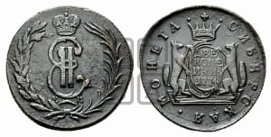 2 копейки 1774 года КМ (для Сибири)