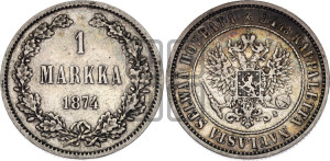 1 марка 1874 года S