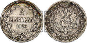 2 марки 1870 года S