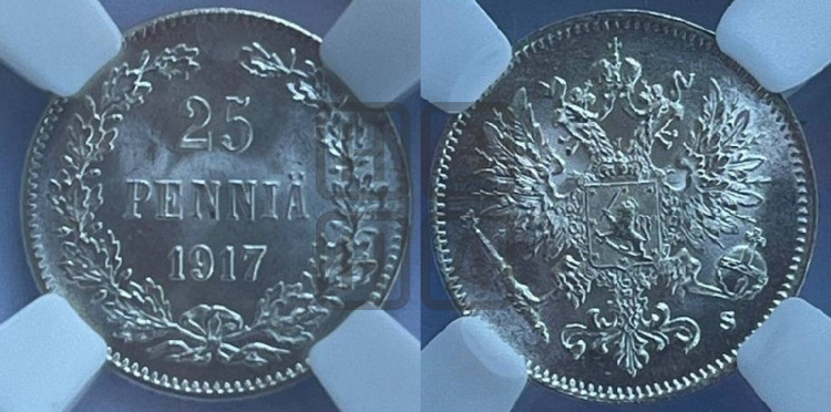25 пенни 1917 года