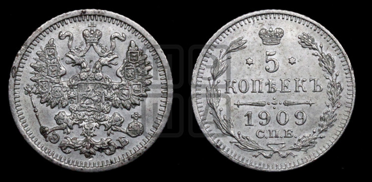 5 копеек 1909 года