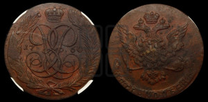 5 копеек 1760 года (без букв)