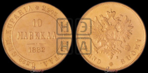 10 марок 1882 года S