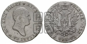 2 злотых 1820 года IВ