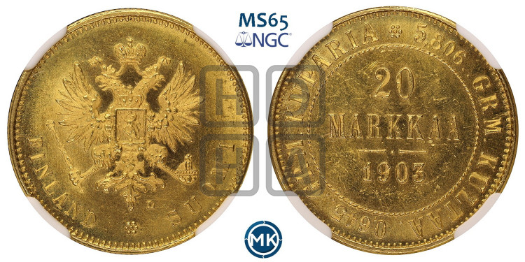 20 марок 1903 года
