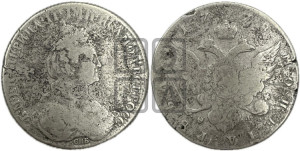 1 рубль 1778 года СПБ/ѲЛ (новый тип)