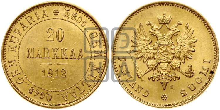 20 марок 1912 года