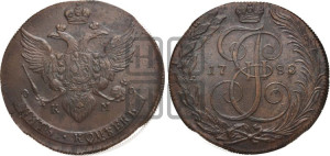 5 копеек 1788 года КМ (КМ, Сузунский монетный двор)