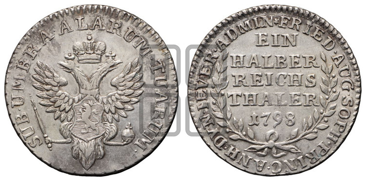 Ein halber reichsthaler 1798 года