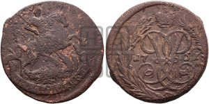 2 копейки 1761 года (гурт сетчатый)