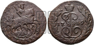 1 копейка 1789 года ЕМ (ЕМ, Екатеринбургский монетный двор)