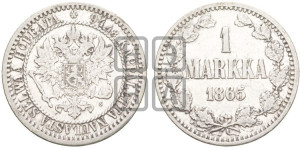 1 марка 1865 года S