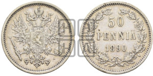 50 пенни 1890 года L