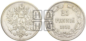 25 пенни 1916 года S
