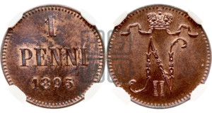1 пенни 1895 года