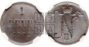 1 пенни 1902 года