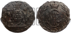 Денга 1768 года КМ (для Сибири)