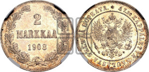 2 марки 1908 года L