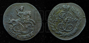 Полушка 1784 года КМ (КМ, Сузунский монетный двор)