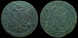 5 копеек 1788 года ТМ (ТМ, Таврический монетный двор)