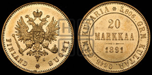 20 марок 1891 года L