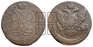 5 копеек 1760 года (без букв)