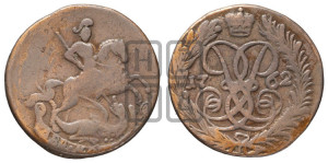 2 копейки 1762 года (гурт сетчатый)