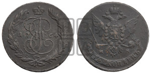 5 копеек 1764 года ММ (ММ, Красный  монетный двор)
