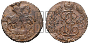 Полушка 1768 года ЕМ (ЕМ, Екатеринбургский монетный двор)