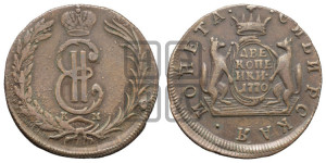 2 копейки 1770 года КМ (для Сибири)