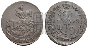 Денга 1794 года КМ (КМ, Сузунский монетный двор)