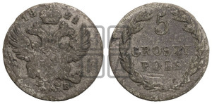 5 грошей 1821 года IВ