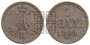 Пенни 1869 года