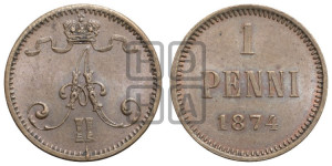 Пенни 1874 года